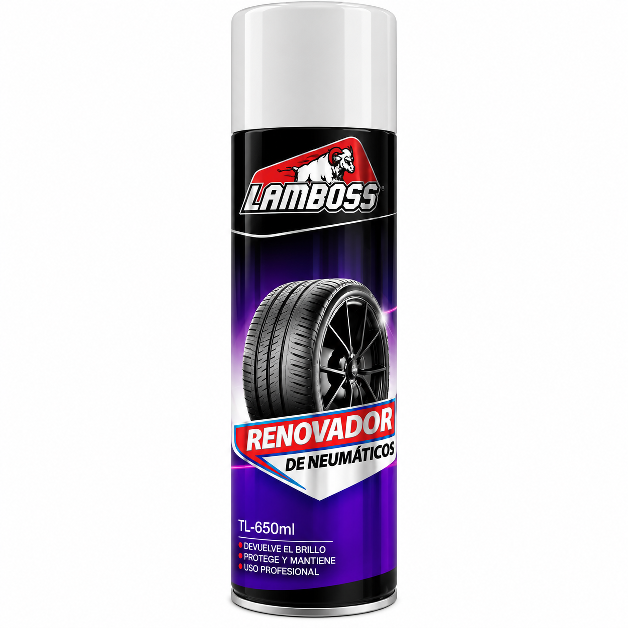 Renovador de Gomas y Neumáticos 450ml LAMBOSS (Cód. 22605)