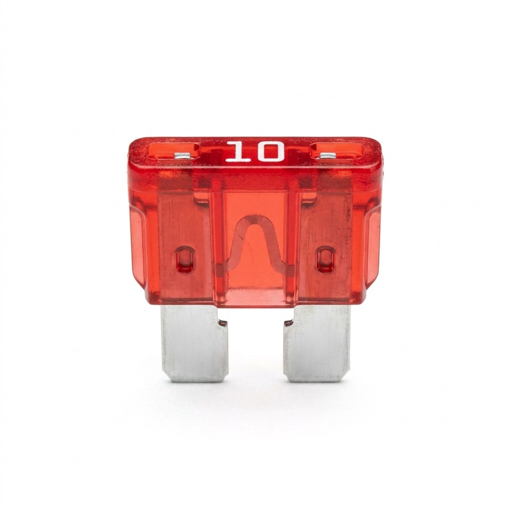 Fusible Plano ATO Automotriz 10 Amp (Rojo)