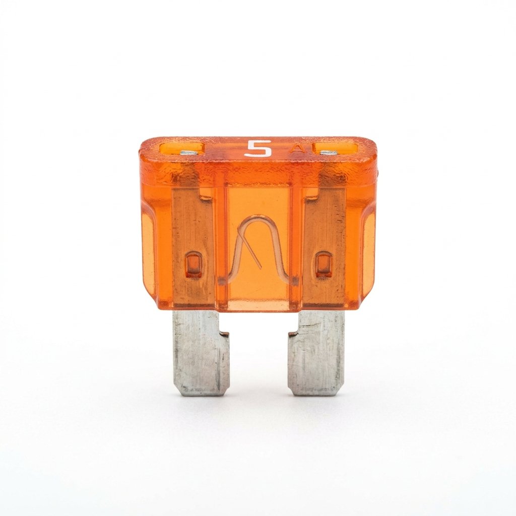 Fusible Plano Mini Automotriz 5 Amp (ATM / Naranja)