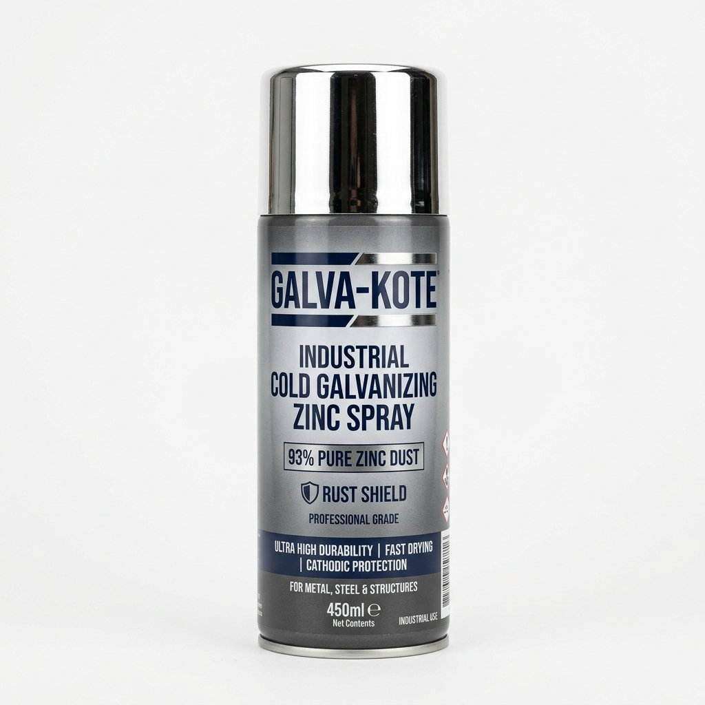 Esmalte Aerosol Spray Zincado en Frío / Galvanizado 450ml
